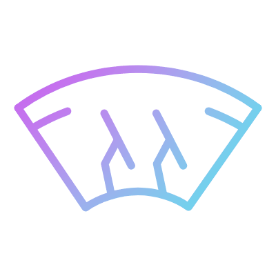 Windscreen, Animated Icon, Gradient