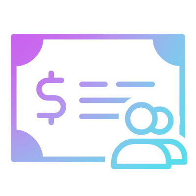 Bond Market, Animated Icon, Gradient