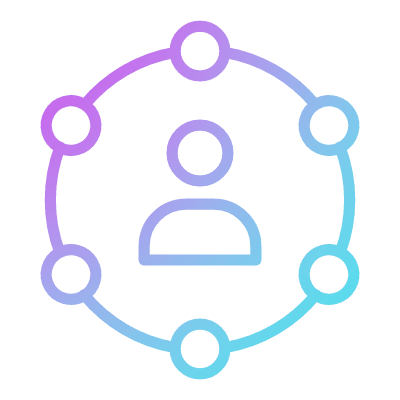 Omnichannel, Animated Icon, Gradient