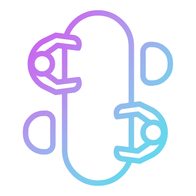 Conference Room, Animated Icon, Gradient