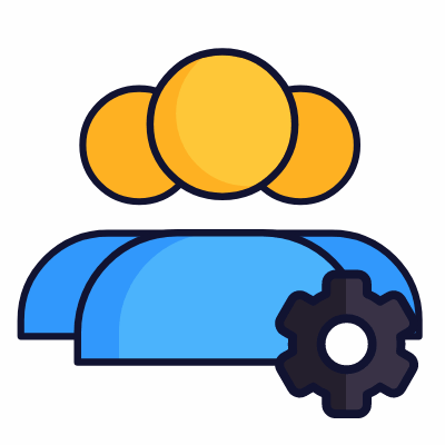 Avatars Settings, Animated Icon, Lineal