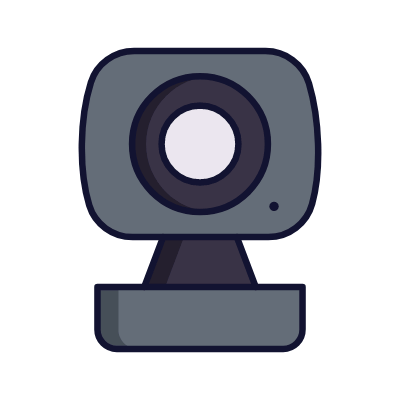 Home Camera, Animated Icon, Lineal