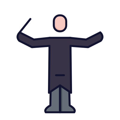 Conductor, Animated Icon, Lineal