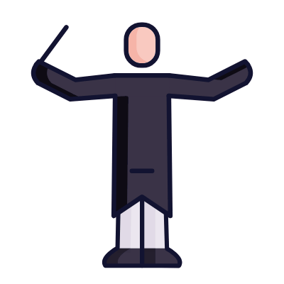 Conductor, Animated Icon, Lineal