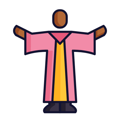 Chorister, Animated Icon, Lineal