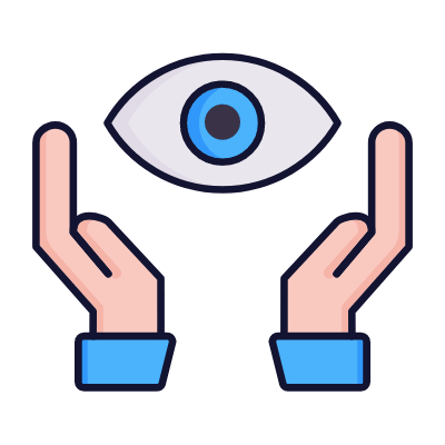 Eye Care, Animated Icon, Lineal
