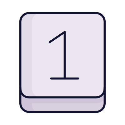 One Key, Animated Icon, Lineal