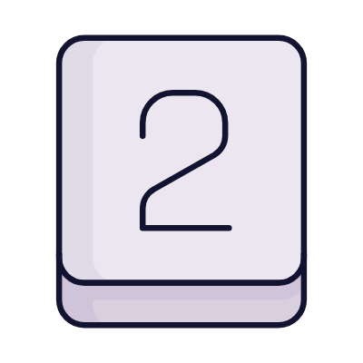 Two Key, Animated Icon, Lineal