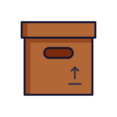 Box, Animated Icon, Lineal