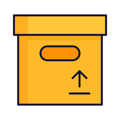 Box, Animated Icon, Lineal