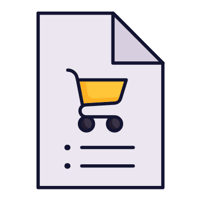 File Order, Animated Icon, Lineal