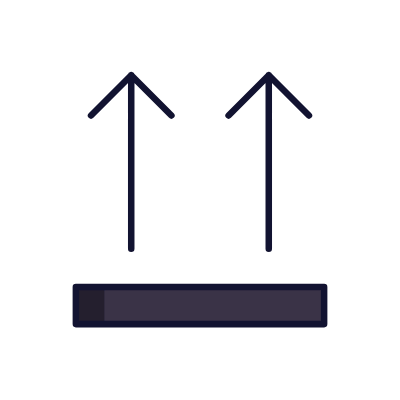 Way Up, Animated Icon, Lineal