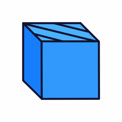 Top 3D, Animated Icon, Lineal