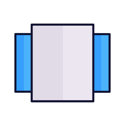Grid Carousel, Animated Icon, Lineal