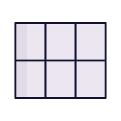 Grid Module, Animated Icon, Lineal