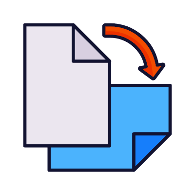 File Orientation, Animated Icon, Lineal