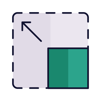 Resize File, Animated Icon, Lineal