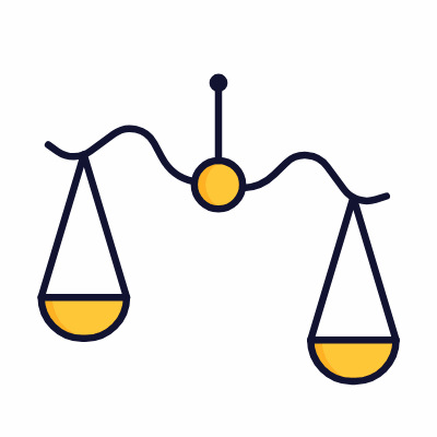 Scale Retro, Animated Icon, Lineal
