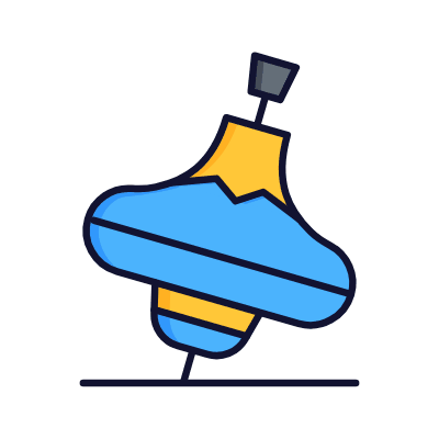 Spinner, Animated Icon, Lineal