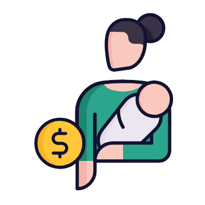 Nanny, Animated Icon, Lineal