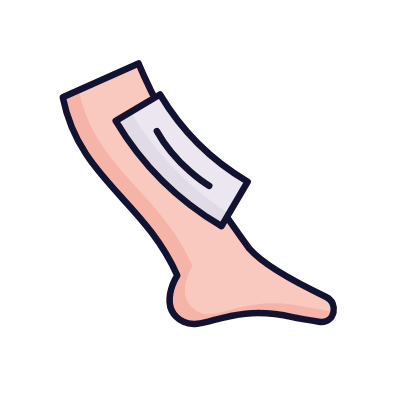 Waxing, Animated Icon, Lineal