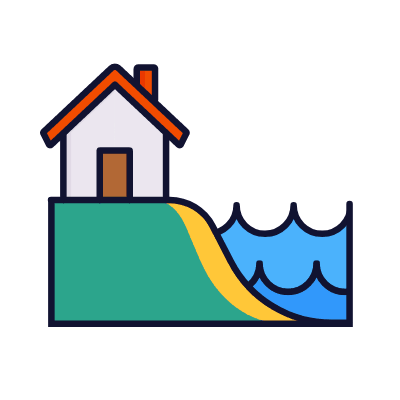 Home Coast, Animated Icon, Lineal