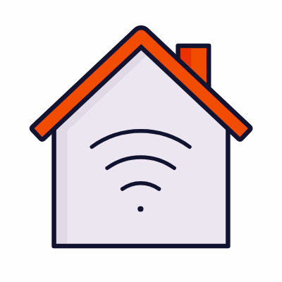 Smart Home, Animated Icon, Lineal