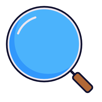 Magnifier, Animated Icon, Lineal