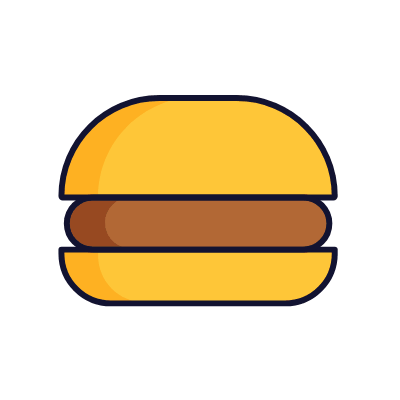 Food, Animated Icon, Lineal