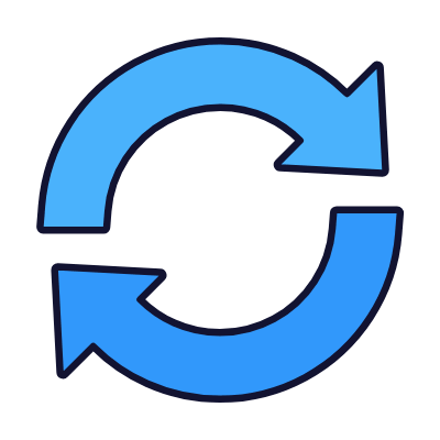 Refresh, Animated Icon, Lineal