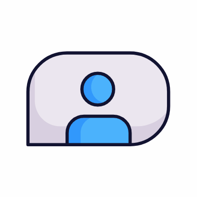 Chat Avatar, Animated Icon, Lineal