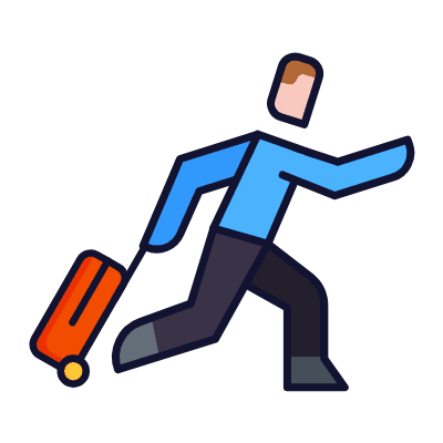 Fast track, Animated Icon, Lineal