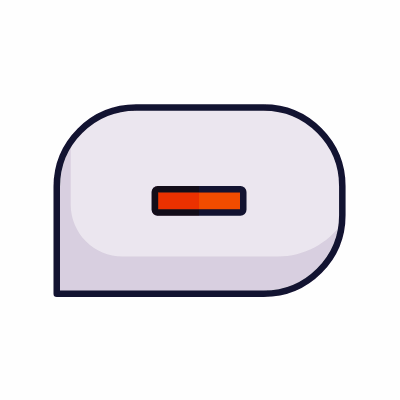 Chat Minus, Animated Icon, Lineal