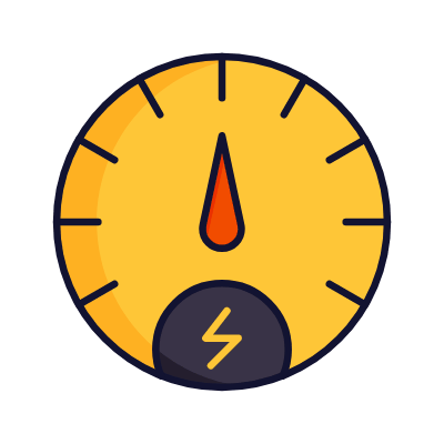 Energy, Animated Icon, Lineal