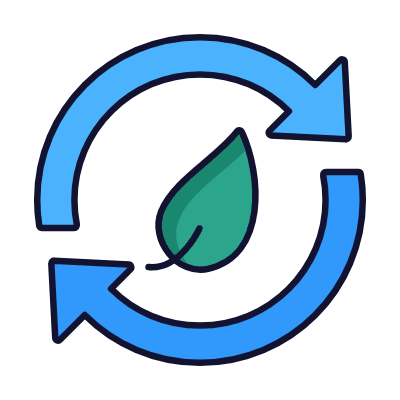 Bio Mass, Animated Icon, Lineal