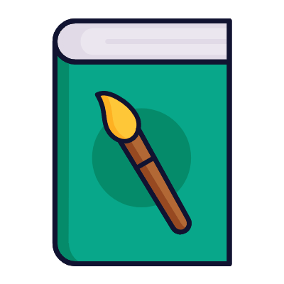 Art Book, Animated Icon, Lineal
