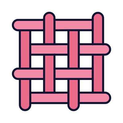 Fabric, Animated Icon, Lineal