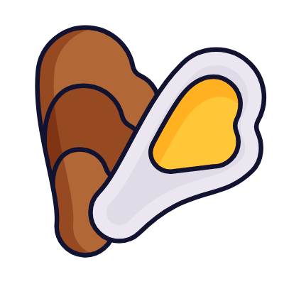 Oysters, Animated Icon, Lineal