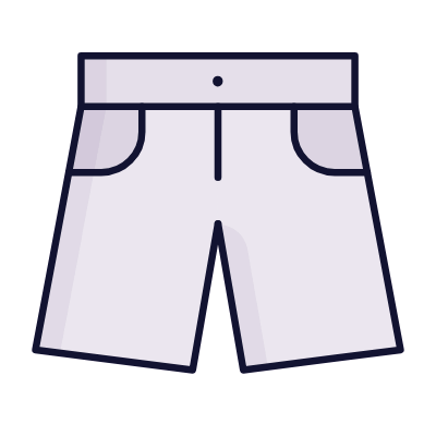 Long shorts, Animated Icon, Lineal