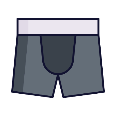 Men's underwear, Animated Icon, Lineal