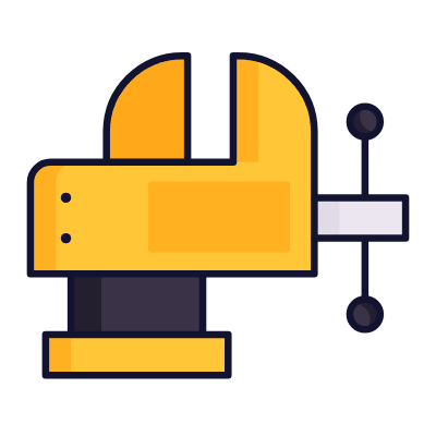Vise, Animated Icon, Lineal