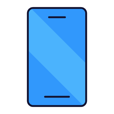 Smartphone, Animated Icon, Lineal