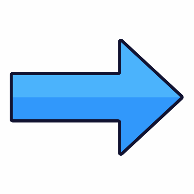 Arrow Right, Animated Icon, Lineal