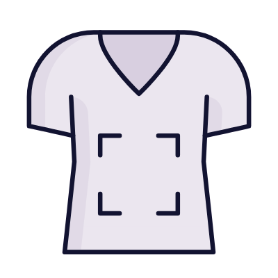 T-shirt mockup, Animated Icon, Lineal