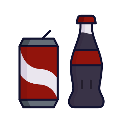 Bottle Can, Animated Icon, Lineal