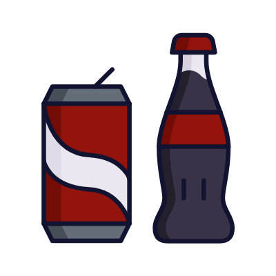 Bottle Can, Animated Icon, Lineal