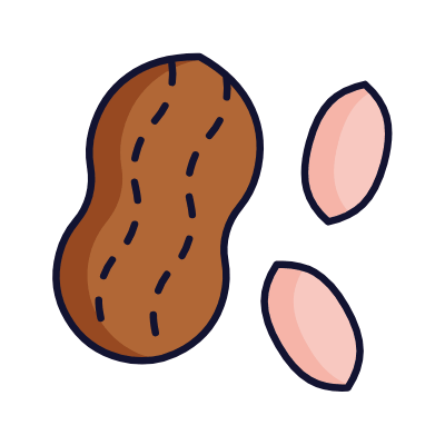 Nuts, Animated Icon, Lineal