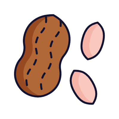 Nuts, Animated Icon, Lineal