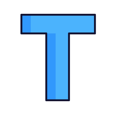 T, Animated Icon, Lineal