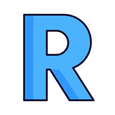 R, Animated Icon, Lineal